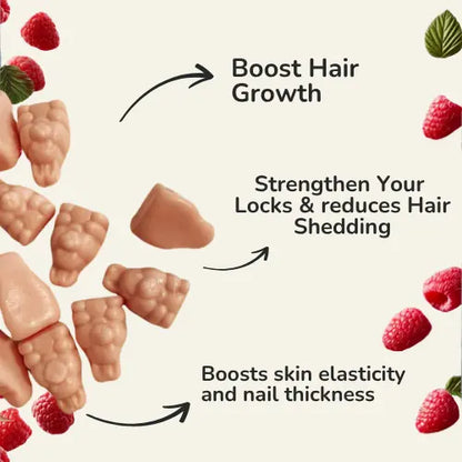Hair, Skin & Nails Growth Gummies